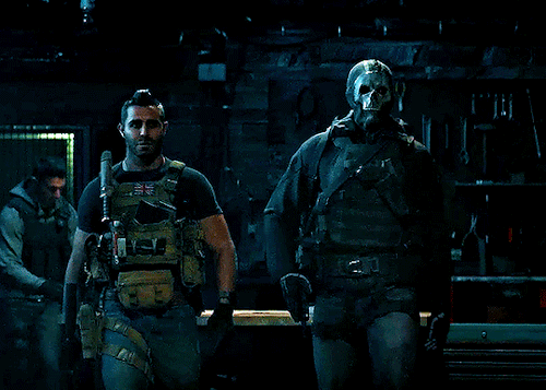 ghost + soap (cod mw2)